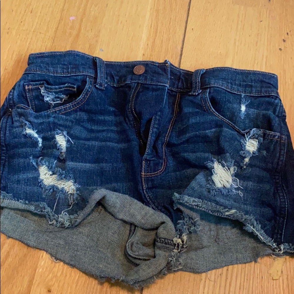 Hollister Vintage High-Rise Jean Shorts